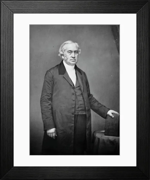 Framed Print : Rev. [William?] Creighton, between 1855 and 1865. Creator: Unknown