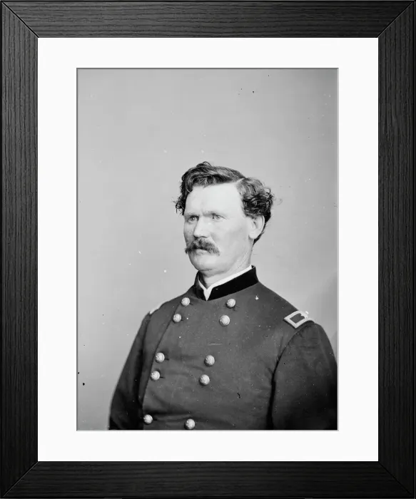 Framed Print : General Robert Kingston Scott, US Army, between 1855 and 1865. Creator: Unknown Framed Print : General Robert Kingston Scott, US Army, between 1855 and 1865. Creator: Unknown