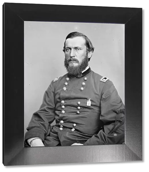 General Godfrey Weitzel, US Army, between 1855 and 1865. Creator: Unknown