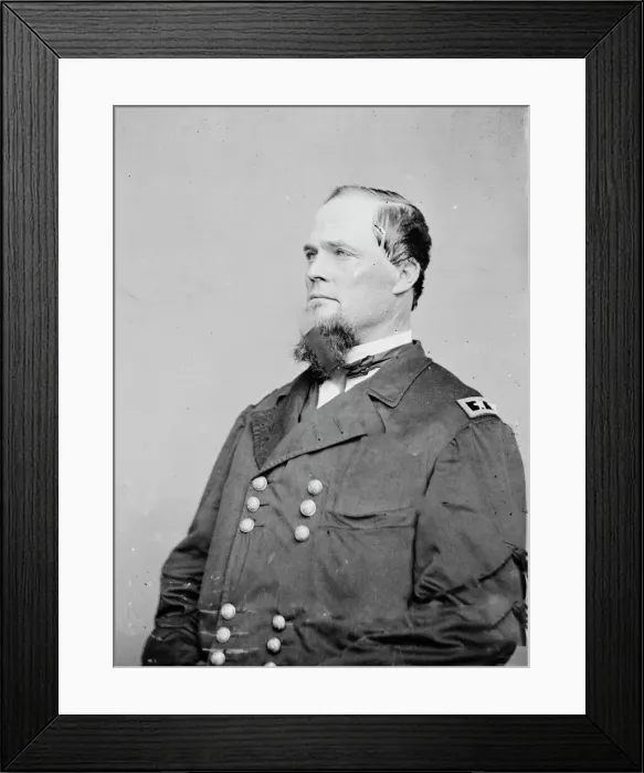 Framed Print : General James Winning McMillan, between 1855 and 1865. Creator: Unknown Framed Print : General James Winning McMillan, between 1855 and 1865. Creator: Unknown