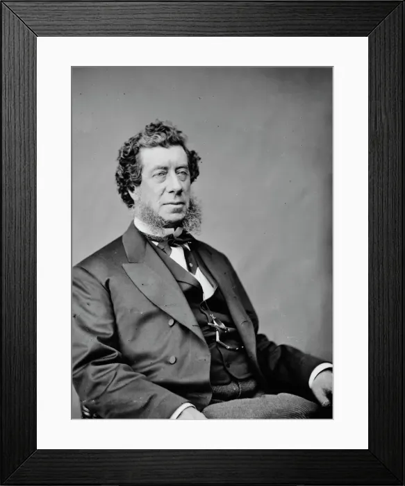 Framed Print : Hamilton Fish of New York, between 1855 and 1865. Creator: Unknown Framed Print : Hamilton Fish of New York, between 1855 and 1865. Creator: Unknown