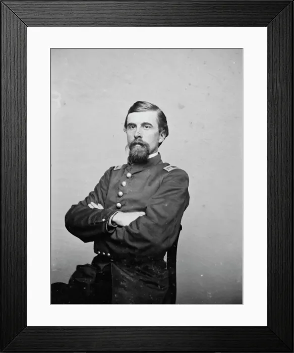 Framed Print : Captain J. F. Randolph, between 1855 and 1865. Creator: Unknown Framed Print : Captain J. F. Randolph, between 1855 and 1865. Creator: Unknown
