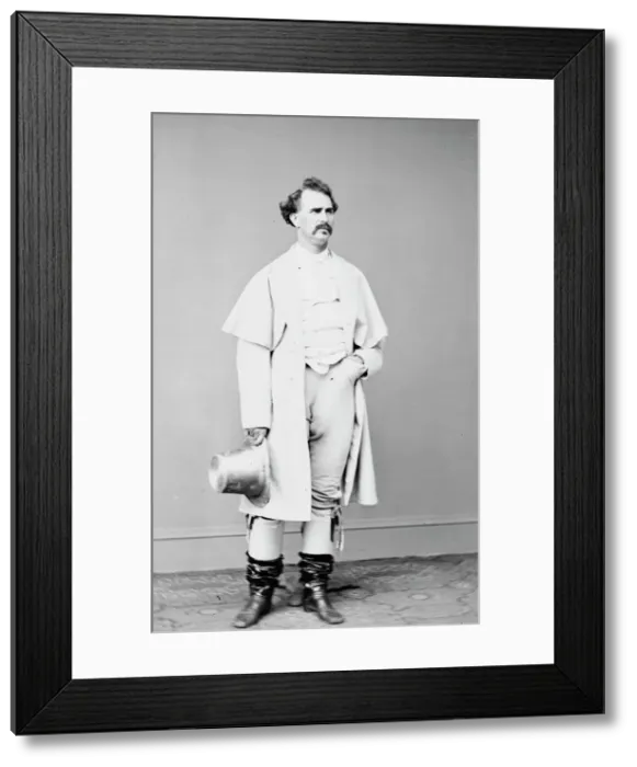 Framed Print : Frank Lawler, between 1855 and 1865. Creator: Unknown Framed Print : Frank Lawler, between 1855 and 1865. Creator: Unknown