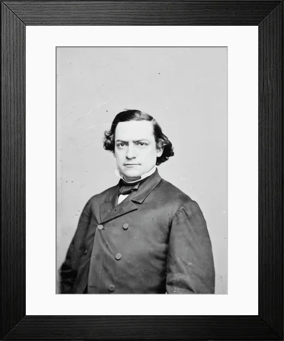 Framed Print : Samuel Jackson Randall of Pennsylvania, between 1855 and 1865. Creator: Unknown Framed Print : Samuel Jackson Randall of Pennsylvania, between 1855 and 1865. Creator: Unknown