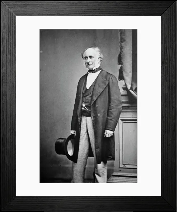 Framed Print : Sir Frederick Bruce, between 1855 and 1865. Creator: Unknown Framed Print : Sir Frederick Bruce, between 1855 and 1865. Creator: Unknown