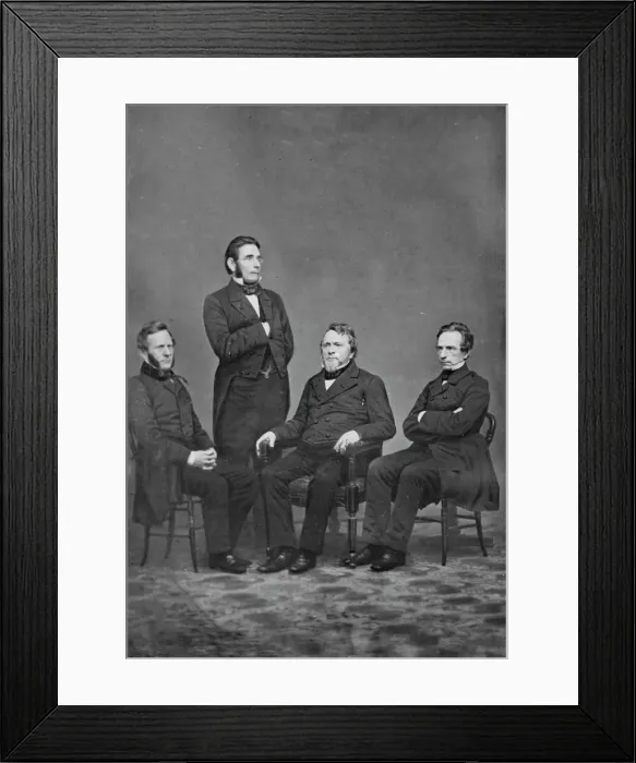 Framed Print : Harper Brothers, between 1855 and 1865. Creator: Unknown Framed Print : Harper Brothers, between 1855 and 1865. Creator: Unknown
