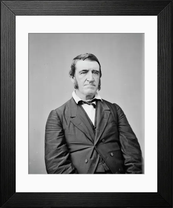 Framed Print : William Alexander Richardson of Illinois, between 1855 and 1865. Creator: Unknown