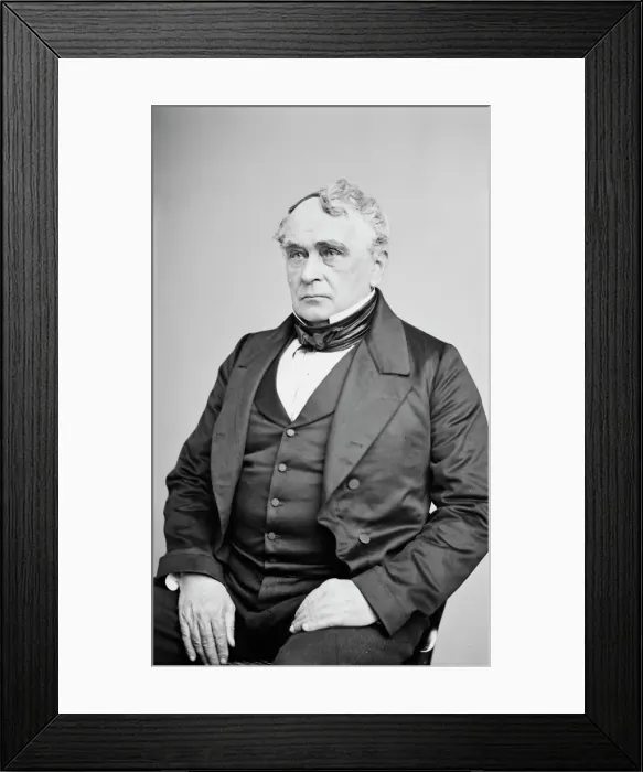 Framed Print : Professor Francis Lieber, between 1855 and 1865. Creator: Unknown Framed Print : Professor Francis Lieber, between 1855 and 1865. Creator: Unknown