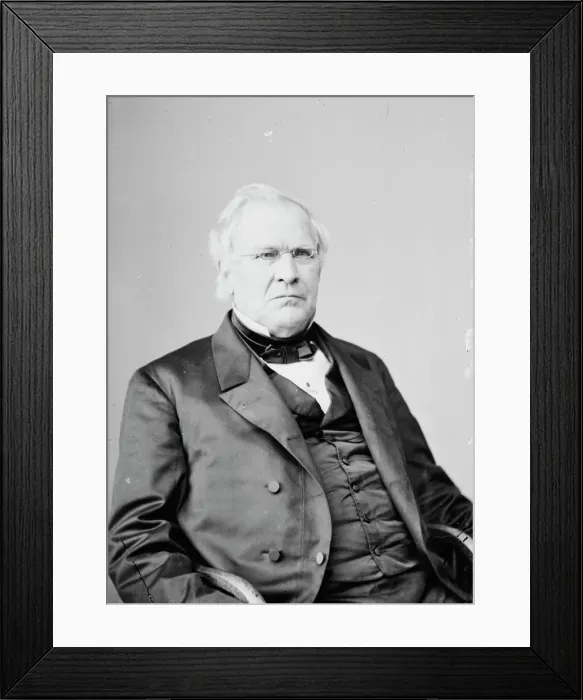 Framed Print : Judge Robert C. Grier, between 1855 and 1865. Creator: Unknown Framed Print : Judge Robert C. Grier, between 1855 and 1865. Creator: Unknown