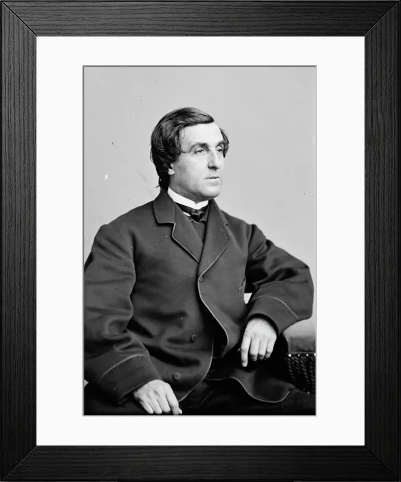 Framed Print : James L. Wright, between 1855 and 1865. Creator: Unknown