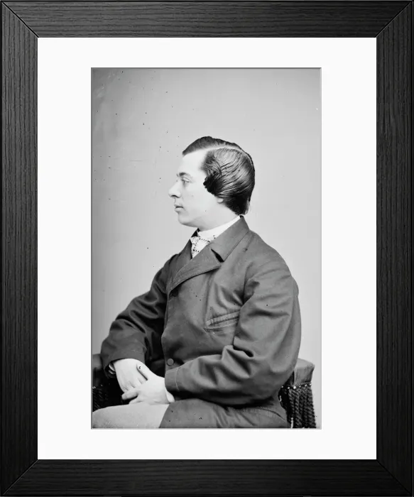 Framed Print : Charles Parsloe, between 1855 and 1865. Creator: Unknown Framed Print : Charles Parsloe, between 1855 and 1865. Creator: Unknown