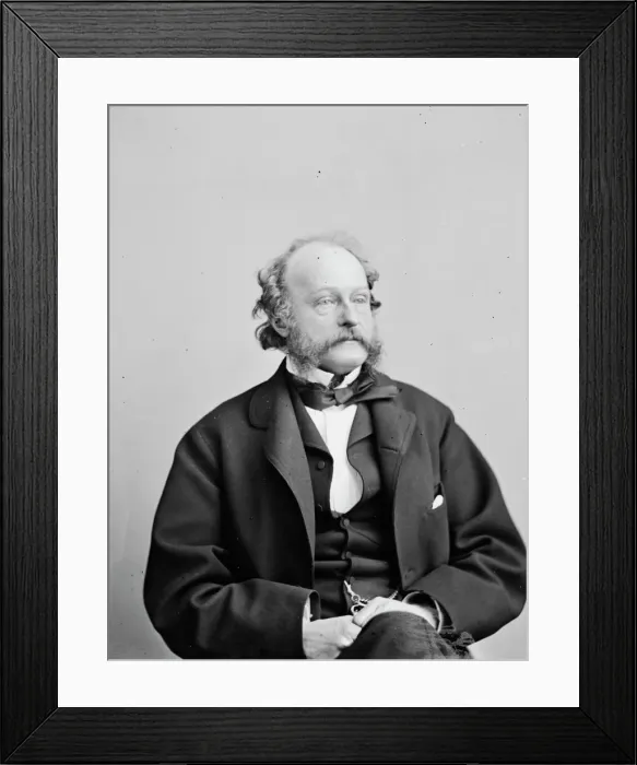 Framed Print : John Van Buren of New York, between 1855 and 1865. Creator: Unknown Framed Print : John Van Buren of New York, between 1855 and 1865. Creator: Unknown