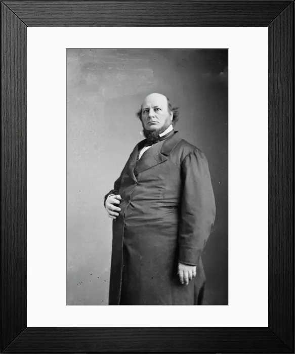 Framed Print : Judge E. P. Cowles, between 1855 and 1865. Creator: Unknown Framed Print : Judge E. P. Cowles, between 1855 and 1865. Creator: Unknown