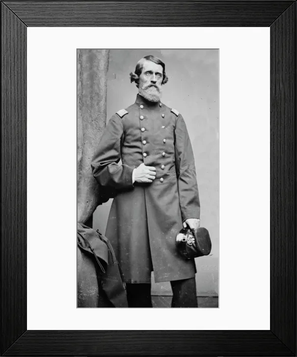 Framed Print : General Henry S. Briggs, US Army, between 1855 and 1865. Creator: Unknown Framed Print : General Henry S. Briggs, US Army, between 1855 and 1865. Creator: Unknown