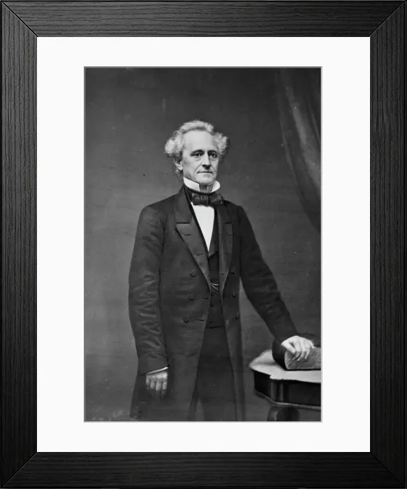 Framed Print : William Butler, between 1855 and 1865. Creator: Unknown Framed Print : William Butler, between 1855 and 1865. Creator: Unknown