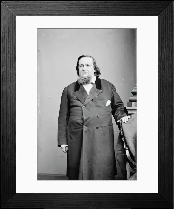 Framed Print : Rev. Higbie, between 1855 and 1865. Creator: Unknown Framed Print : Rev. Higbie, between 1855 and 1865. Creator: Unknown