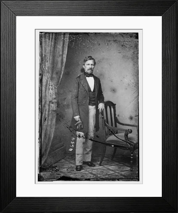 Framed Print : M. D. Vangrigneuse, between 1855 and 1865. Creator: Unknown Framed Print : M. D. Vangrigneuse, between 1855 and 1865. Creator: Unknown