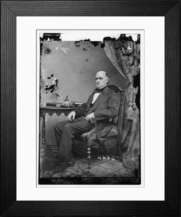 Framed Print : Judge John A. Campbell, between 1855 and 1865. Creator: Unknown Framed Print : Judge John A. Campbell, between 1855 and 1865. Creator: Unknown