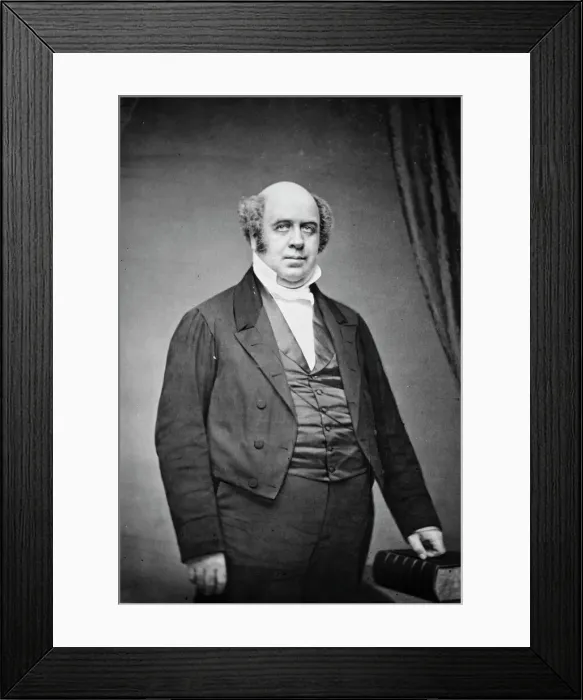 Framed Print : Rev. Peasti, between 1855 and 1865. Creator: Unknown Framed Print : Rev. Peasti, between 1855 and 1865. Creator: Unknown