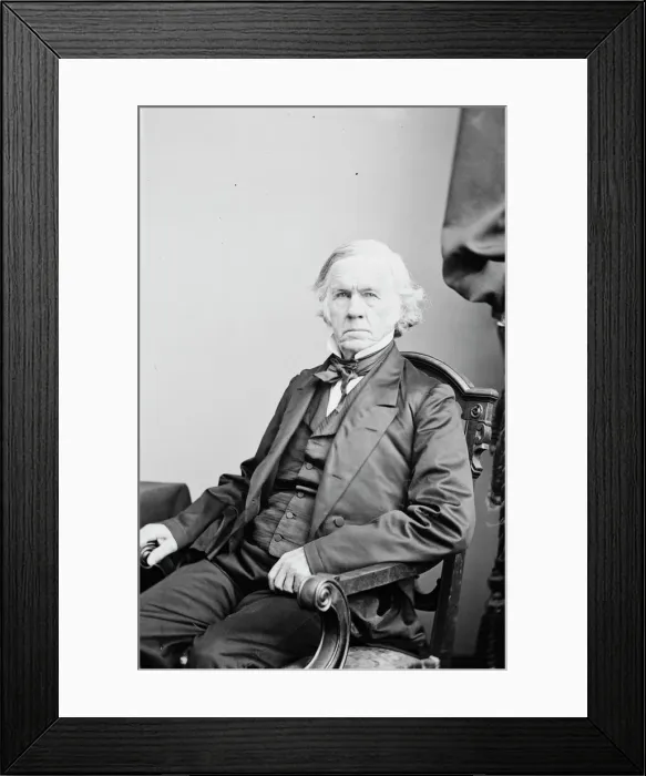 Framed Print : Judge ?O Collins, between 1855 and 1865. Creator: Unknown Framed Print : Judge ?O Collins, between 1855 and 1865. Creator: Unknown