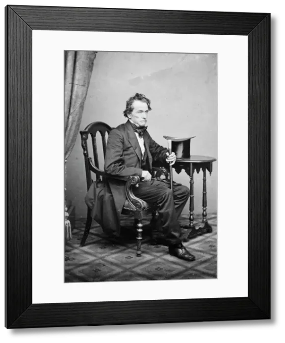 Framed Print : T. J. Dwyer, between 1855 and 1865. Creator: Unknown Framed Print : T. J. Dwyer, between 1855 and 1865. Creator: Unknown