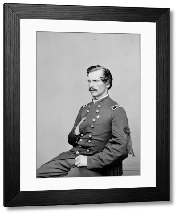 Framed Print : General Henry Alanson Barnum, between 1855 and 1865. Creator: Unknown Framed Print : General Henry Alanson Barnum, between 1855 and 1865. Creator: Unknown