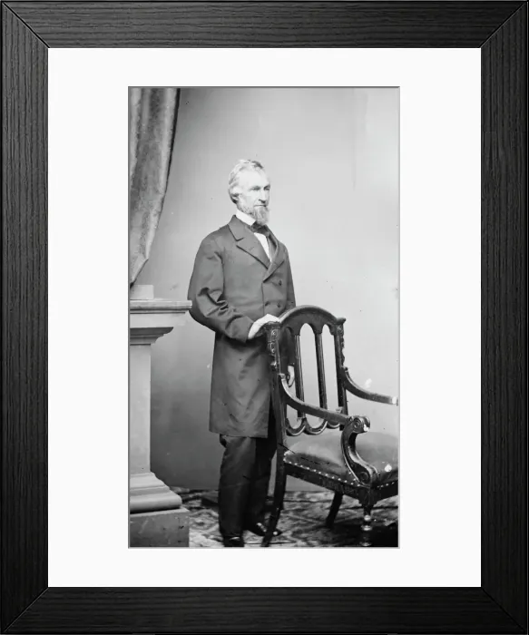 Framed Print : McDougal, between 1855 and 1865. Creator: Unknown Framed Print : McDougal, between 1855 and 1865. Creator: Unknown