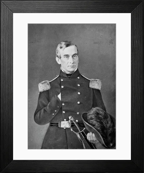 Framed Print : Robert Anderson, US Army, between 1855 and 1865. Creator: Unknown Framed Print : Robert Anderson, US Army, between 1855 and 1865. Creator: Unknown