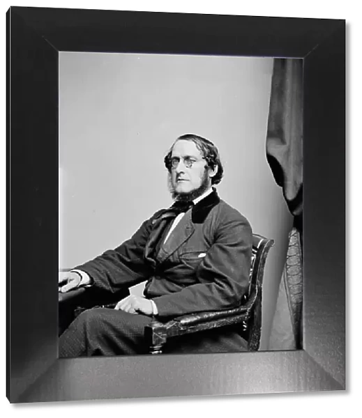 James Brooks, between 1855 and 1865. Creator: Unknown