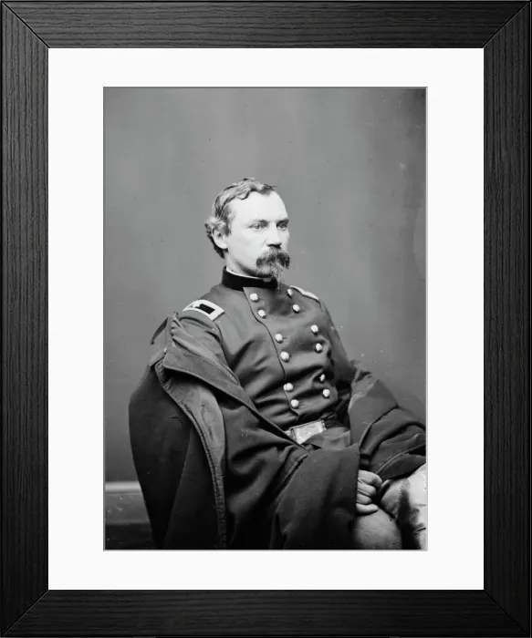 Framed Print : General Innis Newton Palmer, US Army, between 1855 and 1865. Creator: Unknown Framed Print : General Innis Newton Palmer, US Army, between 1855 and 1865. Creator: Unknown