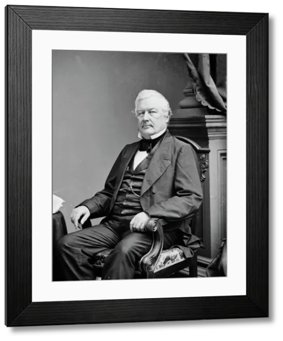 Framed Print : President Millard Fillmore, between 1855 and 1865. Creator: Unknown Framed Print : President Millard Fillmore, between 1855 and 1865. Creator: Unknown