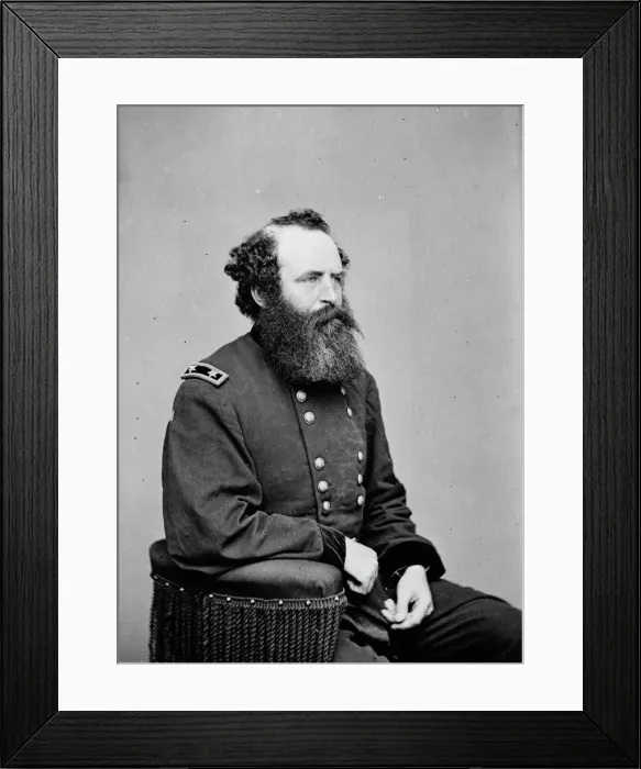 Framed Print : General Romeyn Beck Ayres, between 1855 and 1865. Creator: Unknown Framed Print : General Romeyn Beck Ayres, between 1855 and 1865. Creator: Unknown