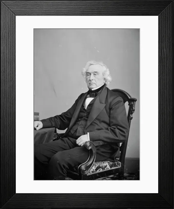 Framed Print : Francis Granger of New York, between 1855 and 1865. Creator: Unknown Framed Print : Francis Granger of New York, between 1855 and 1865. Creator: Unknown