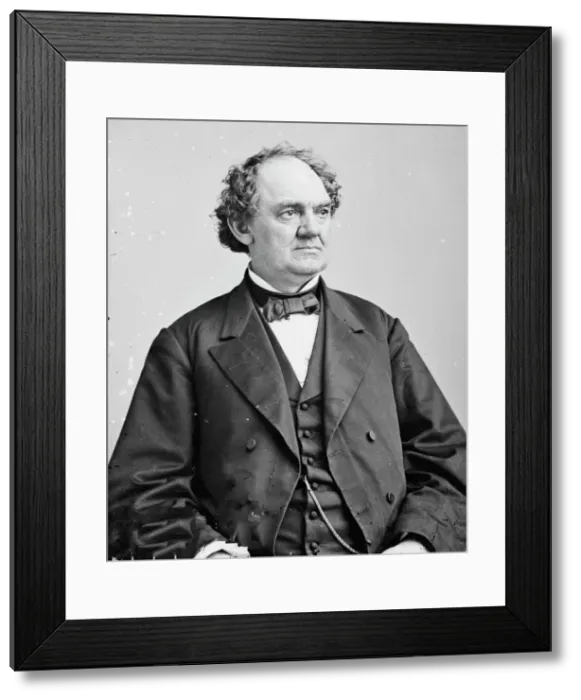 Framed Print : P. T. Barnum, between 1855 and 1865. Creator: Unknown Framed Print : P. T. Barnum, between 1855 and 1865. Creator: Unknown