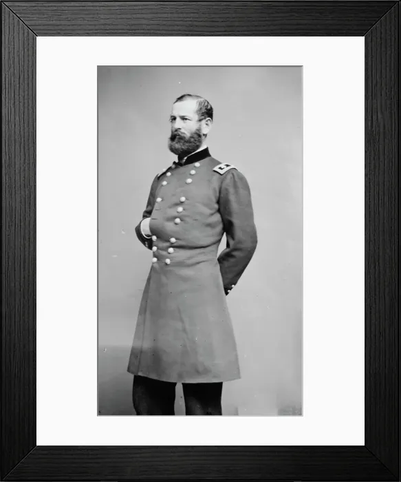 Framed Print : General Fitz John Porter, US Army, between 1855 and 1865. Creator: Unknown Framed Print : General Fitz John Porter, US Army, between 1855 and 1865. Creator: Unknown