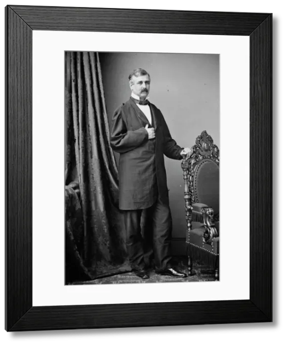 Framed Print : James G. Berritt, between 1855 and 1865. Creator: Unknown Framed Print : James G. Berritt, between 1855 and 1865. Creator: Unknown