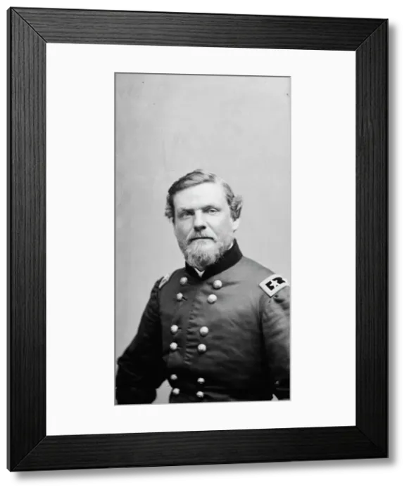 Framed Print : General John Newton, US Army, between 1855 and 1865. Creator: Unknown Framed Print : General John Newton, US Army, between 1855 and 1865. Creator: Unknown
