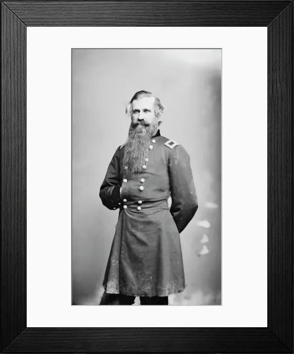 Framed Print : General John Cleveland Robinson, between 1855 and 1865. Creator: Unknown Framed Print : General John Cleveland Robinson, between 1855 and 1865. Creator: Unknown