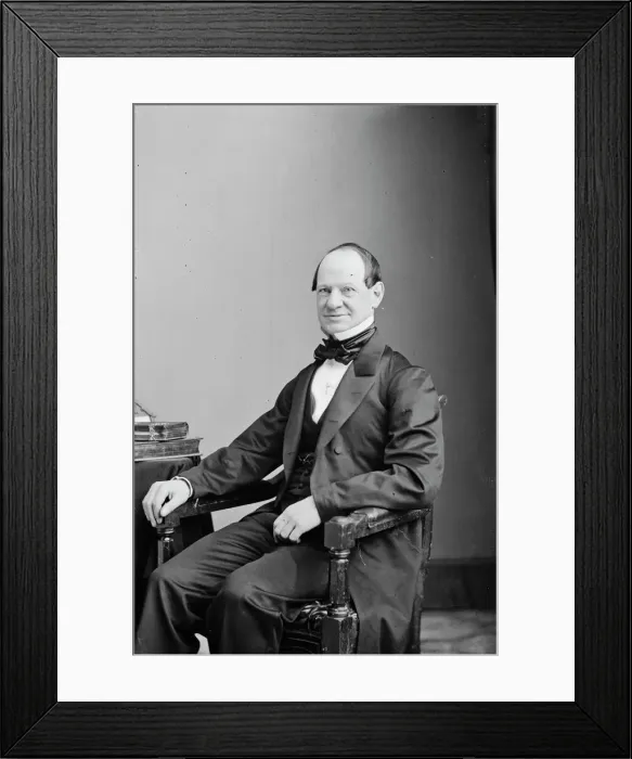 Framed Print : Alexander Stewart, between 1855 and 1865. Creator: Unknown Framed Print : Alexander Stewart, between 1855 and 1865. Creator: Unknown