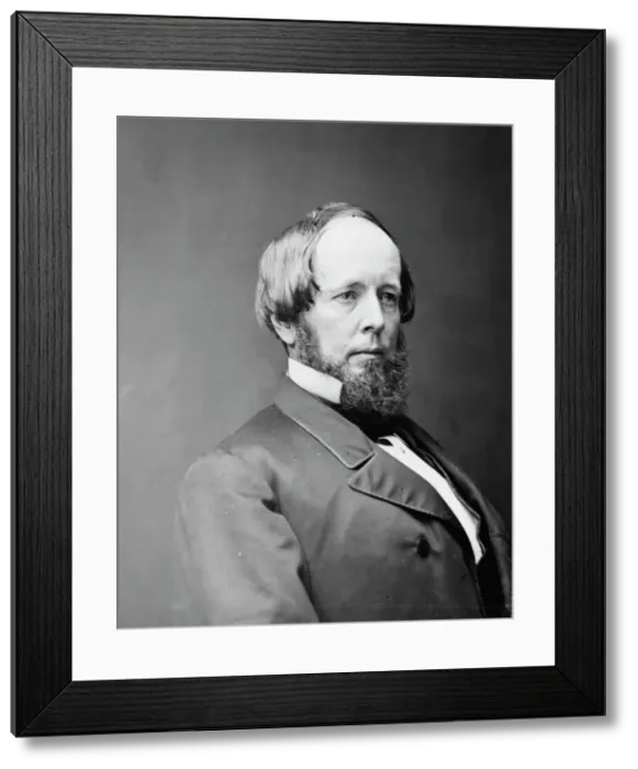 Framed Print : James Dixon of Connecticut, between 1855 and 1865. Creator: Unknown Framed Print : James Dixon of Connecticut, between 1855 and 1865. Creator: Unknown