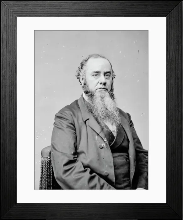Framed Print : Edwin M. Stanton, between 1862 and 1865. Creator: Unknown Framed Print : Edwin M. Stanton, between 1862 and 1865. Creator: Unknown