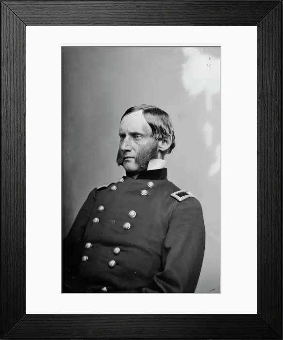 Framed Print : General J. C. Hunt, between 1855 and 1865. Creator: Unknown Framed Print : General J. C. Hunt, between 1855 and 1865. Creator: Unknown