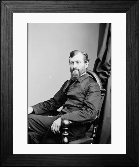 Framed Print : Rev. M. Haskell, between 1855 and 1865. Creator: Unknown