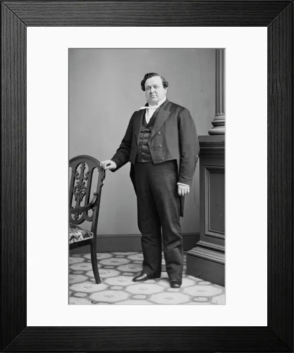 Framed Print : Rev. Canfield, between 1855 and 1865. Creator: Unknown