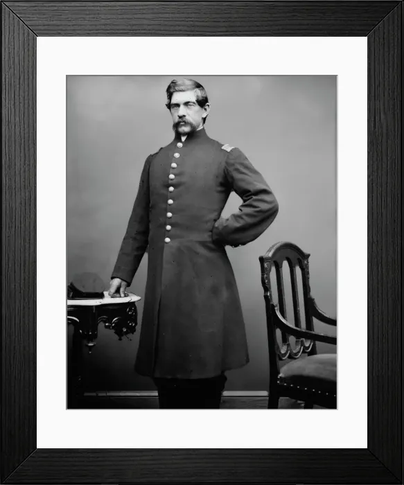 Framed Print : Colonel Harrison Allen (1835-1904) of Warren County, Pennsylvania, between 1861 and 1865. Creator: Unknown Framed Print : Colonel Harrison Allen (1835-1904) of Warren County, Pennsylvania, between 1861 and 1865. Creator: Unknown