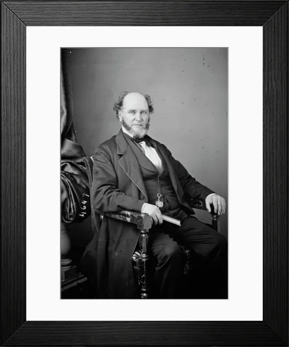 Framed Print : Professor Mills, between 1855 and 1865. Creator: Unknown Framed Print : Professor Mills, between 1855 and 1865. Creator: Unknown