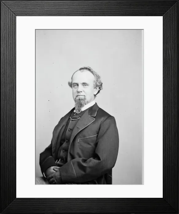 Framed Print : Judge Brady, between 1855 and 1865. Creator: Unknown Framed Print : Judge Brady, between 1855 and 1865. Creator: Unknown