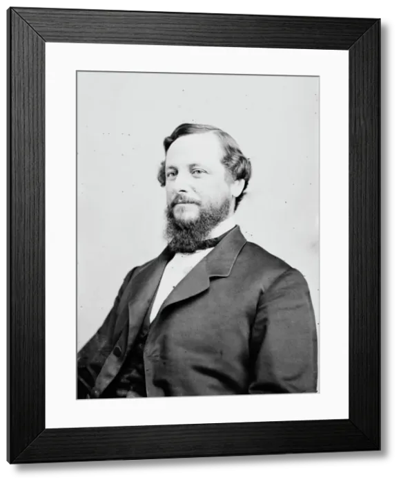 Framed Print : George Hunt Pendleton of Ohio, between 1855 and 1865. Creator: Unknown Framed Print : George Hunt Pendleton of Ohio, between 1855 and 1865. Creator: Unknown