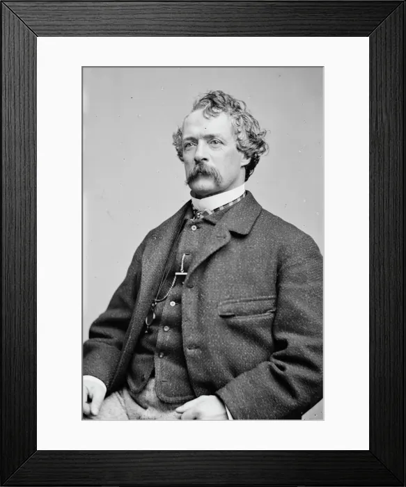 Framed Print : Alfred Wingate Craven, between 1855 and 1865. Creator: Unknown Framed Print : Alfred Wingate Craven, between 1855 and 1865. Creator: Unknown