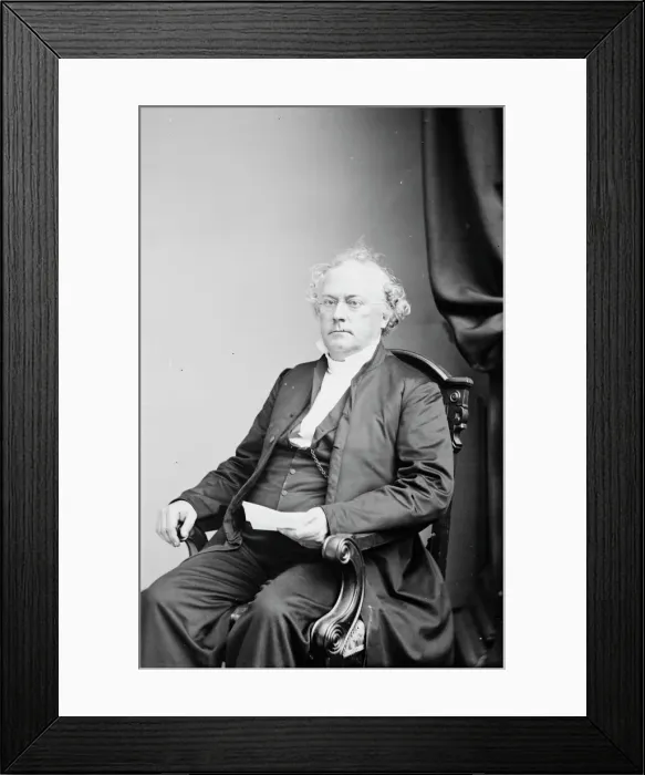 Framed Print : Rev. L. P. U. Balch, between 1855 and 1865. Creator: Unknown